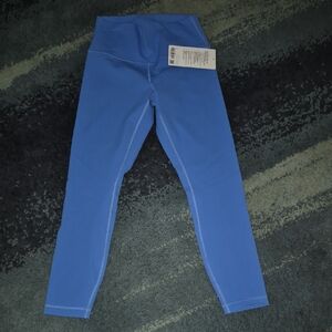 lululemon athletica NWT High Rise Wunder Under Tight 25" Blue Nile